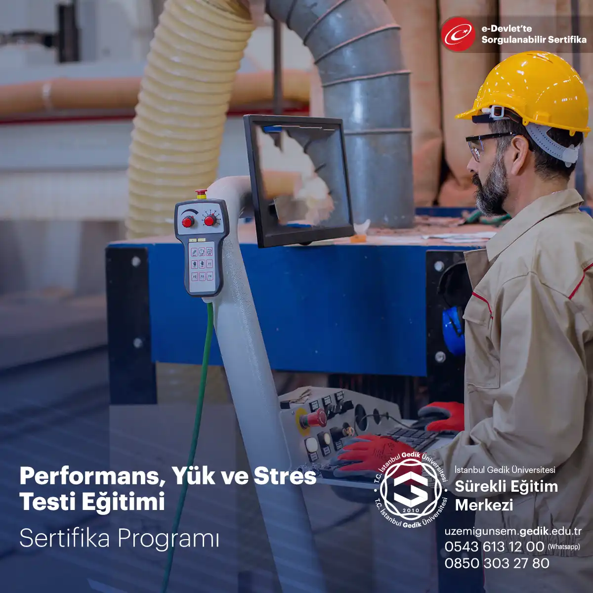 Performans, Yük ve Stres Testi Eğitimi Sertifika Programı